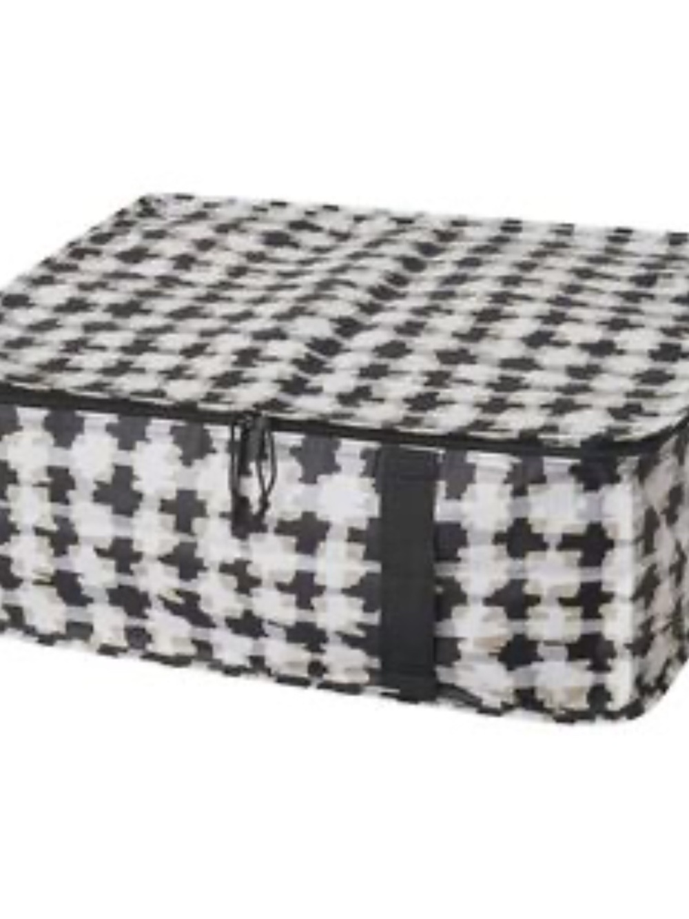 2 IKEA SÄCKKÄRRA SACKKARRA Storage Case, White/Multicolor (905.887.55) NEW